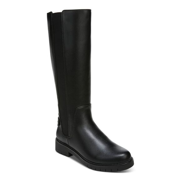 STYLE & COMPANY Shoes - STYLE & COMPANY Womens Black Strap Gwynn Round Toe Block Heel Boots Shoes 10 M